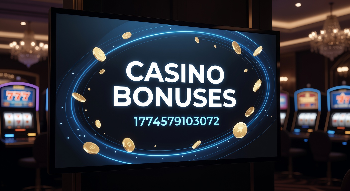 Vibrant display of casino bonus icons including free spins wheels, cash stacks, and promotional banners highlighting welcome offers and loyalty rewards