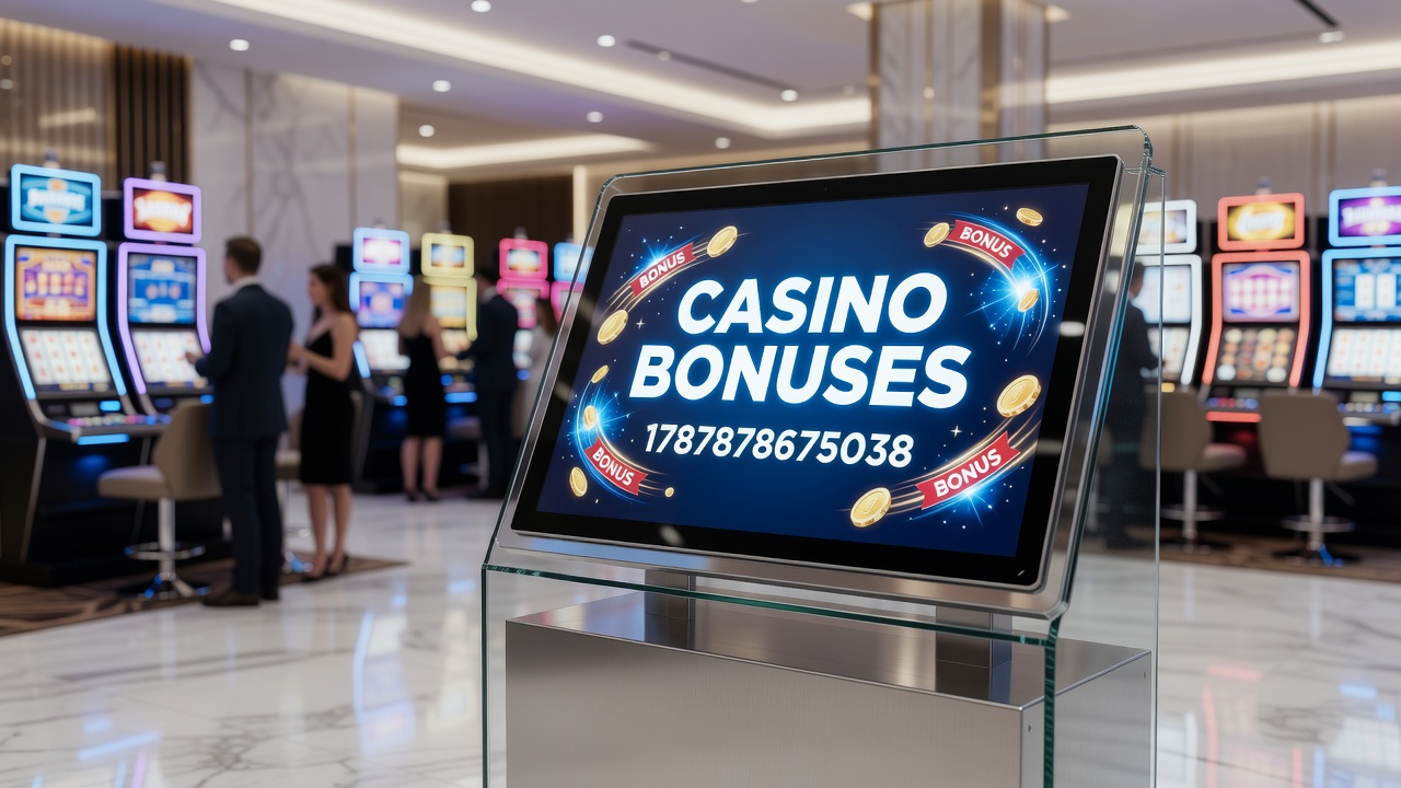 Mobile interface displaying active casino bonus tracking features