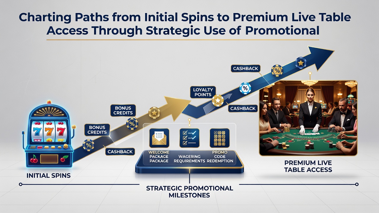 Live dealer table scene with players using promotional codes to access premium high-stakes areas