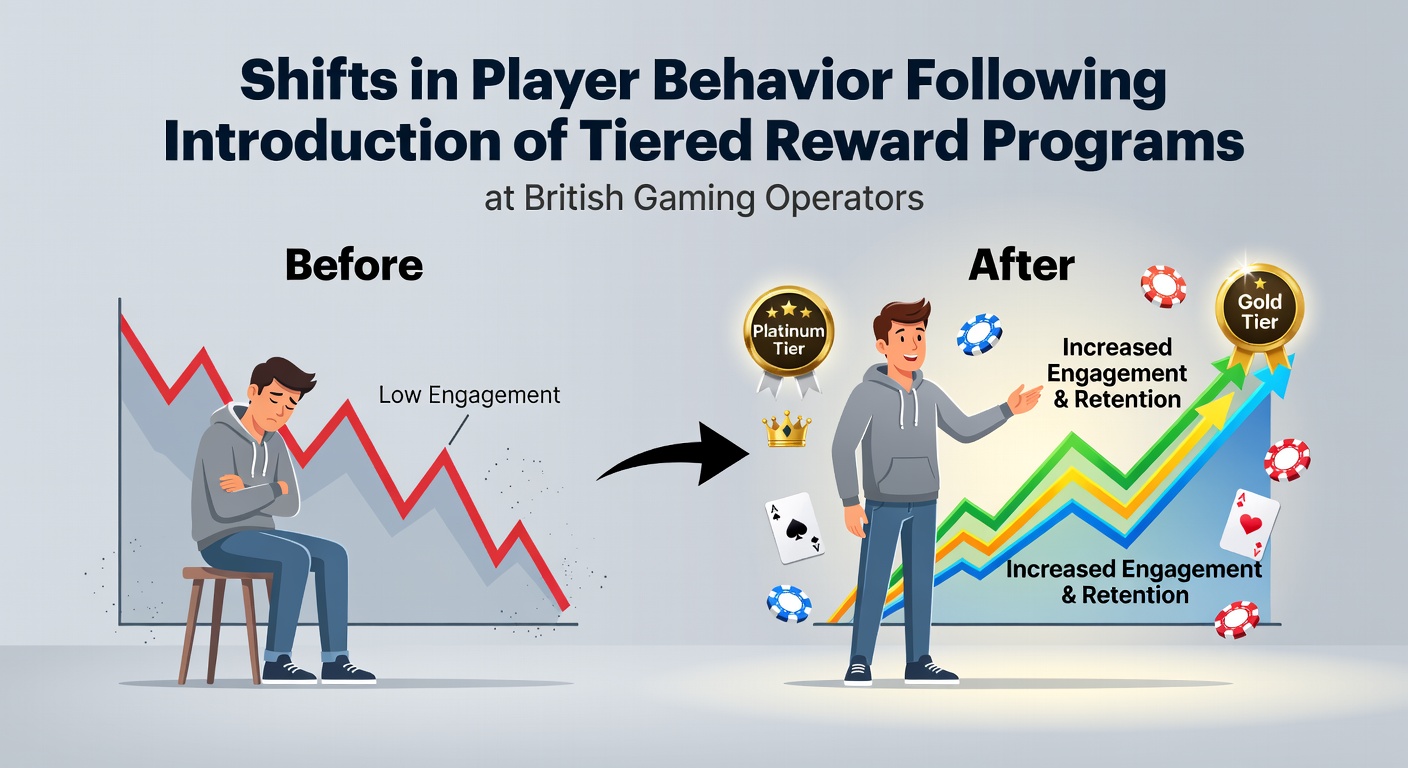 Visual representation of tiered reward progression in British online casinos showing player advancement through loyalty levels
