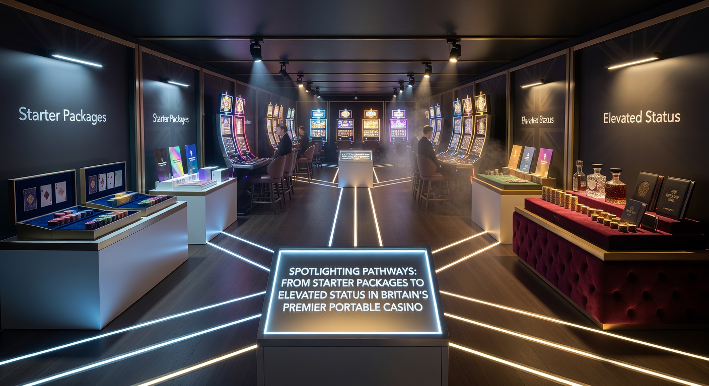 Mobile casino VIP progression and elevated rewards display